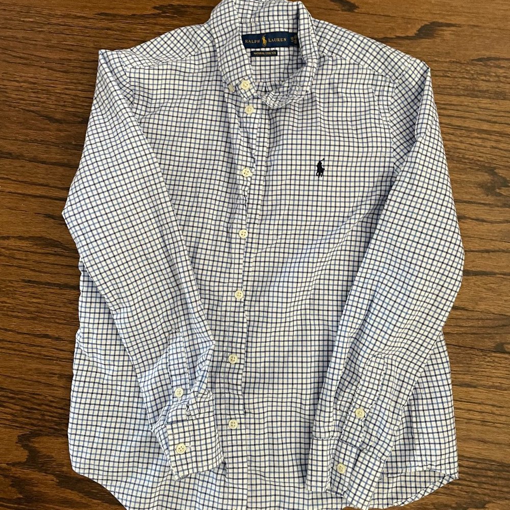 Ralph Lauren Boys Dress shirt, size large(14-16yrs)